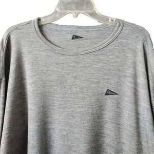 Pilgrim Surf Supply Size Large Gray Wool Crew Neck Popover Made In‎ Japan